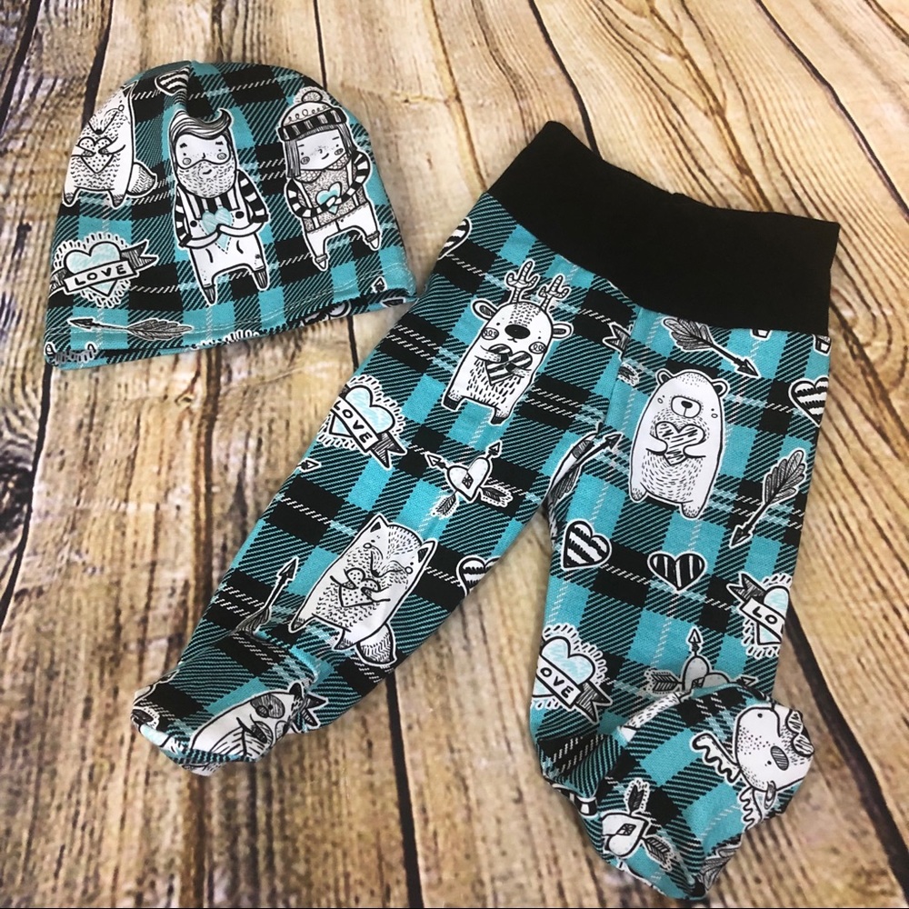 3m footies/hat set